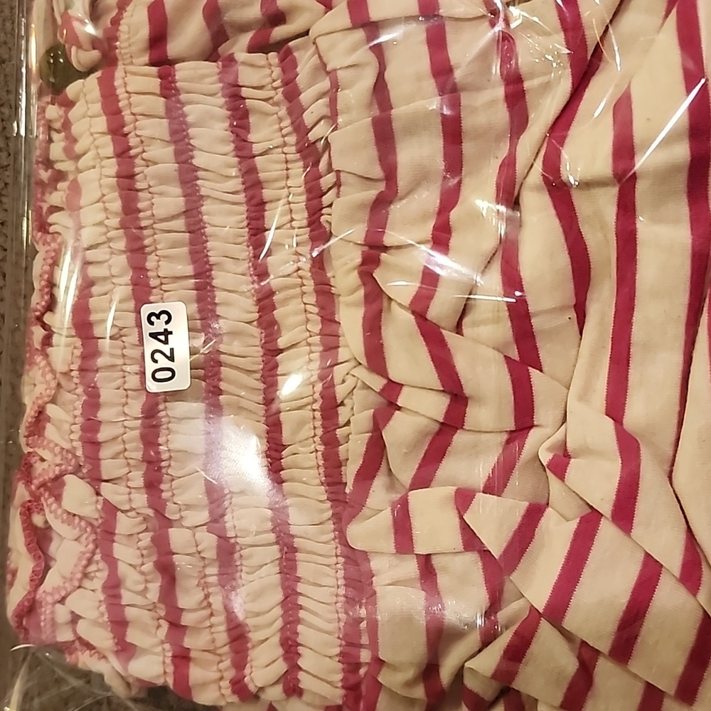 Poof! Pink and Off White Strapless Halter Medium NWT - Picture 12 of 12